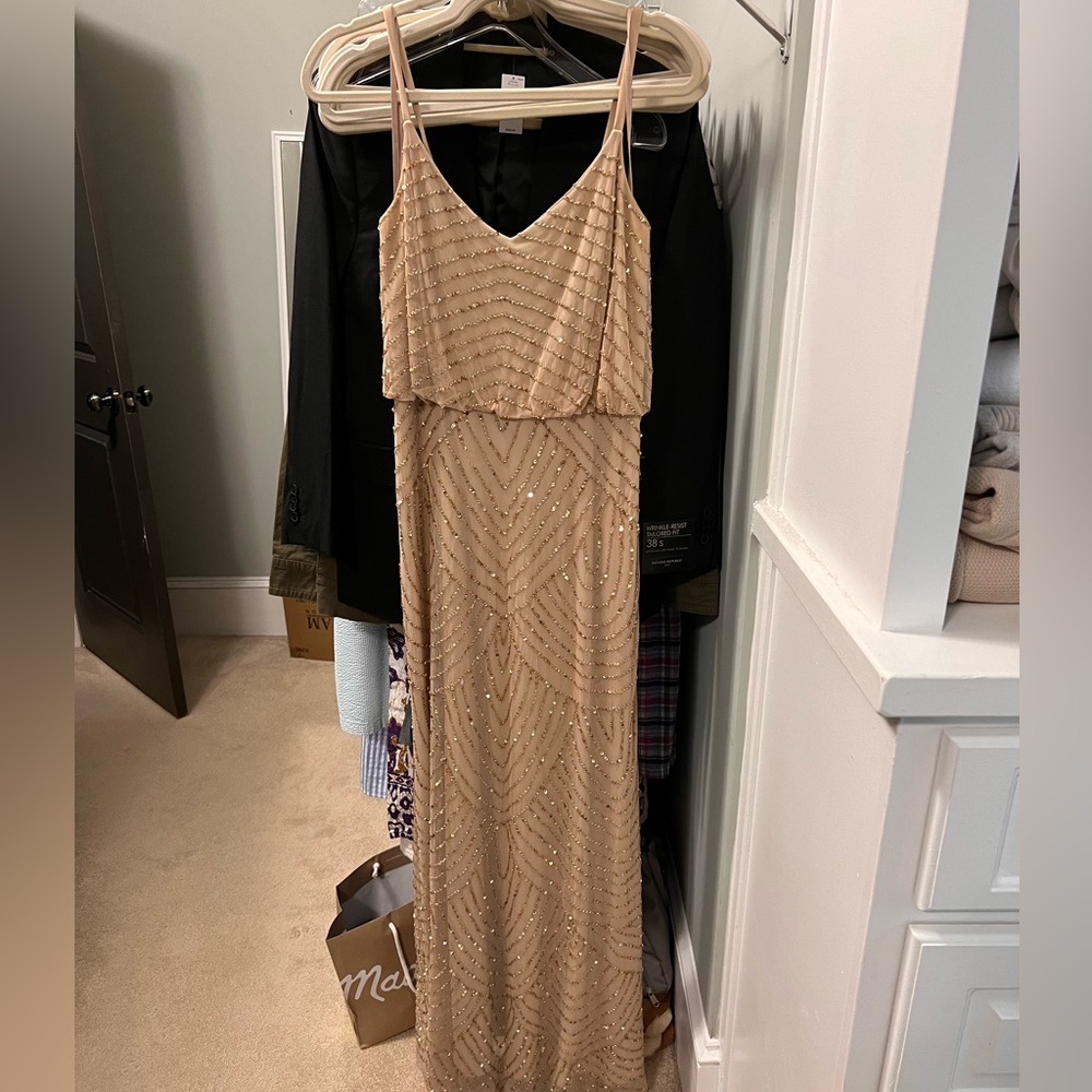 Gorgeous beaded gown